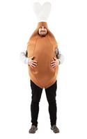 Chicken Drumstick Adult Unisex Costume | One Size
