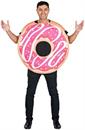 Pink Donut Adult Costume | One Size
