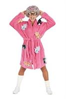 Crazy Cat Lady Adult Costume | Robe & Wig Funny Costume Set | One Size Fits Most