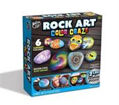 Rock Art Color Craze DIY Craft Kit | Includes 2 lbs of Premium Rock