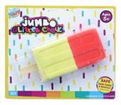 Jumbo Shaped Glitter Sidewalk Chalk | Ice Pop