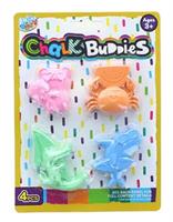 Shaped Sidewalk Chalk | 4 Pack