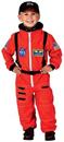 Jr Astronaut Suit (Orange) W/Cap Child Costume