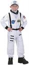 Jr Astronaut Suit (White) W/Cap Child Costume
