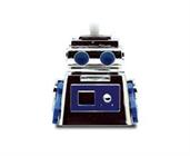 Aeromax Bump N Bots 3 Inch No Fall Wind-Up Robot | Blue