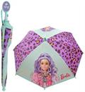 Barbie 21-Inch Kid's Umbrella With Clamshell Handle