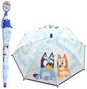 Bluey 21-Inch Kid's Umbrella With Clamshell Handle