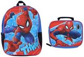 Marvel Spider-Man 16 Inch Backpack with Lunch Bag