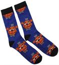 Five Nights At Freddy&#39;s Freddy Fazbear Men&#39;s Crew Socks, One Pair