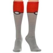 Pokemon Pokeball Knee High Socks