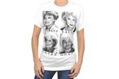 The Golden Girls Graphic Slang Adult White T-Shirt