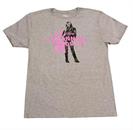 Disney Hannah Montana Hot Pink Logo Grey T-Shirt