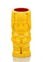 DC Comics Wonder Woman 15oz Geeki Tiki Mug, Yellow