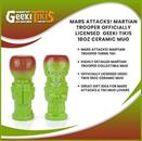 Mars Attacks! Martian Trooper Officially Licensed Geeki Tikis 18oz Ceramic Mug
