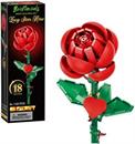 Bricktanicals Long Stem Red Rose 102 Pieces Building Set