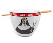 Bowl Bop Ramen Sister Nun Japanese Dinner Set | 16-Ounce Ramen Bowl, Chopsticks