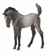 Breyer 1:18 CollectA Model Horse: Grulla Mustang Foal