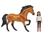 Spirit Riding Free Small Horse and Doll Set: Spirit and Lucky