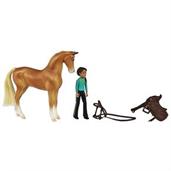 Spirit Riding Free Small Horse and Doll Set: Chica Linda and Prudence