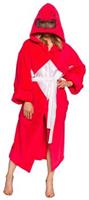 Power Rangers Adult Costume Robe, Red