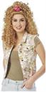 80's Scrunchie Sweetie Adult Costume Wig | Blonde