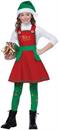 Elf In Charge / Child Red/Green/White Costume