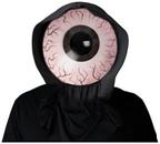 White Optic Nerve Light-Up Adult Costume Mask