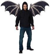 Skeleton Bone Costume Wings | One Size Fits Most
