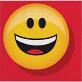 Show Your Emojions 5" Paper Beverage Napkins: 16 Count