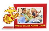 U.S. Marine Corps Color 4"X6" Shock Standee Picture Frame
