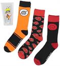 Naruto Pint Glass and Sock Bundle