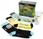 Rick and Morty Pint Glass and Sock Bundle