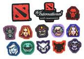 DOTA 2 Velcro Patch: Pack of 13