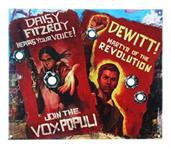Bioshock Vox Revolution 9"x12" Tin Sign