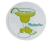 Single Retro Cork Drink Coaster - Margarita
