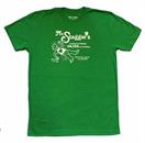 Kitsch on the Rocks McStagger&#39;s Men&#39;s Green T-Shirt