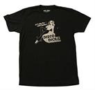 Kitsch on the Rocks Disco Dick&#39;s Men&#39;s Black T-Shirt