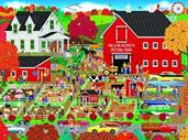 Plumly's Petting Farm 1000 Piece Jigsaw Puzzle