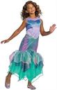 Disney The Little Mermaid Movie Ariel Mermaid Deluxe Girls Costume
