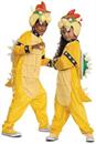 Super Mario Bros. Bowser Hooded Child Jumpsuit Costume
