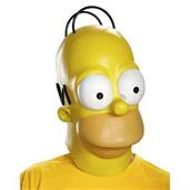 The Simpsons Homer Costume Mask Adult One Size