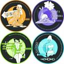Ragnar's "Pulp" 4-Piece Coaster Set
