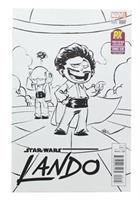 Star Wars Lando #1 Comic Young Black and White Variant Cover SDCC 2015 Exclusive