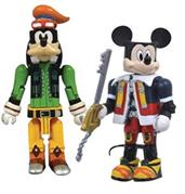 Kingdom Hearts Minimates Series 1 | Mickey Mouse & Goofy