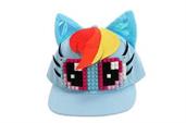 My Little Pony Rainbow Dash Bricky Blocks Build On Snapback Hat