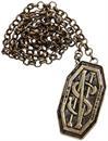 Fantastic Beasts Newt's Monogram Costume Pendant Pin with Chain