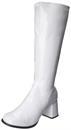 White Gogo Womens Costume Boots