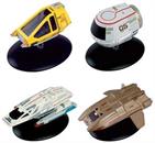 Eaglemoss Star Trek Shuttlecraft Replica Set 3 | Travel Pod, Type-11, Argo, Workbee
