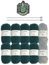 Harry Potter Knit Craft Set Scarf Slytherin House
