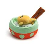 Gudetama the Lazy Egg Noodle Bowl w/ Chopsticks 4.5-Inch Plush